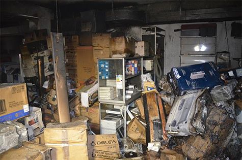На Николаевщине магазин техники тушили три пожарных подразделения 3