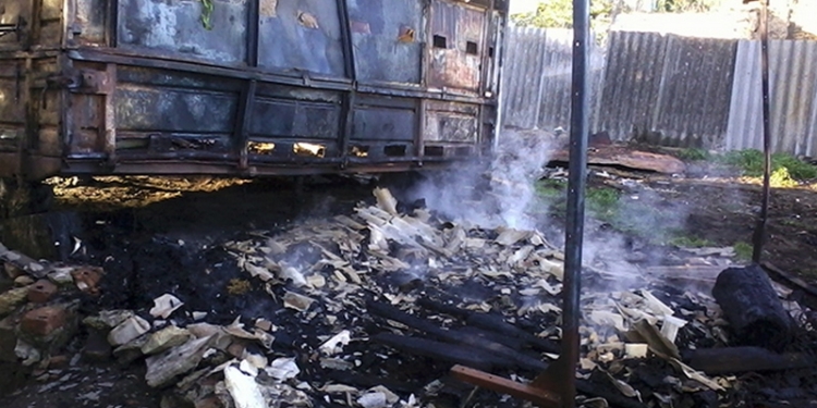 За последние сутки в Николаевской области горели хозяйственные постройки