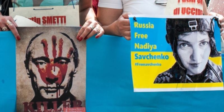 В Италии Путина встречали как противники, так и приверженцы его политики