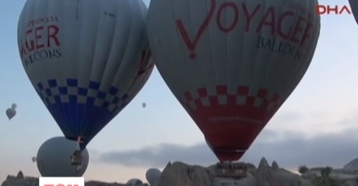 В результате падения воздушного шара в Турции пострадали 18 человек