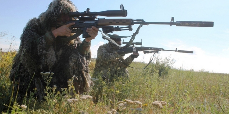 На «Широком Лане» в Николаевской области тренировали снайперов. Командование ВДВ осталось довольно