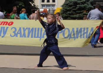 В День защиты детей для николаевцев устроили Ярмарку спорта