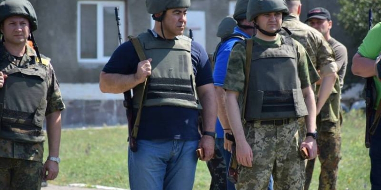 Гранатуров с Мериковым прошли боевое слаживание на полигоне Нацгвардии Украины