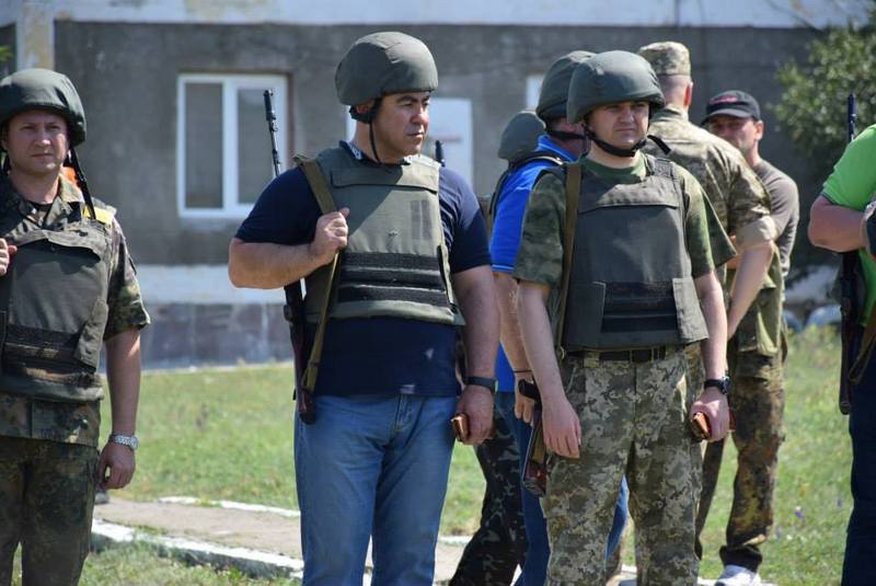Гранатуров с Мериковым прошли боевое слаживание на полигоне Нацгвардии Украины 18