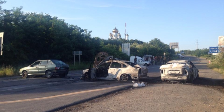 Мустафа Найем передает из Мукачево