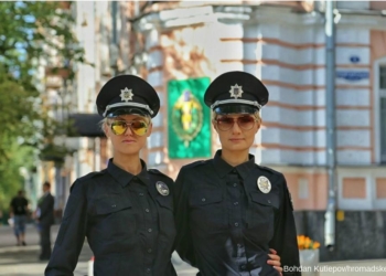 Украину записали в лидеры Европы по количеству девушек-полицейских