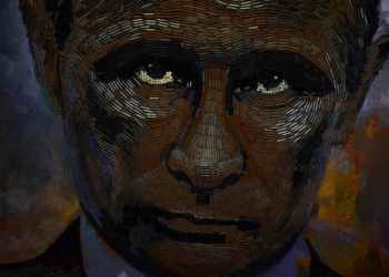 «Лицо Войны»: украинская художница создала портрет Путина… из гильз