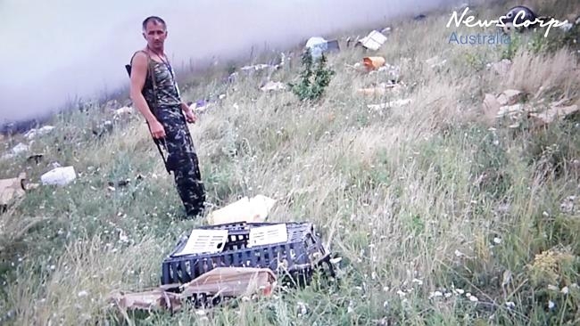 Опубликовано снятое боевиками видео первых минут после крушения Boeing