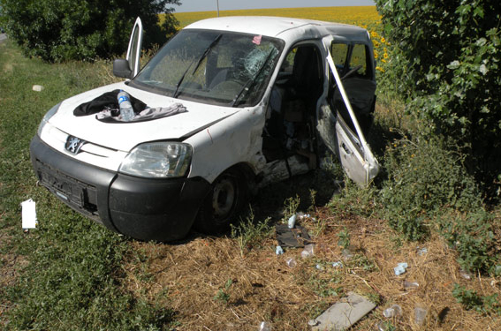 Тройное ДТП на Одесской трассе: пассажир одной из машин погиб