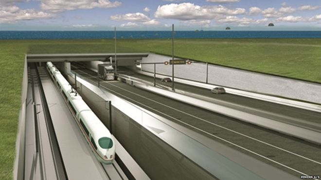 Дания проложит туннель в Германию под дном моря