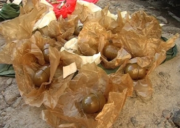 На Сумщине в волонтерском автобусе нашли тайник с гранатами