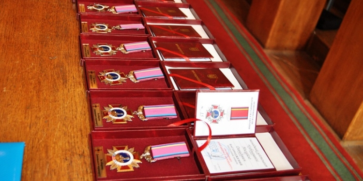 Бойцы воинских соединений, в том числе и 79-й Николаевской отдельной аэромобильной бригады, награждены «За оборону Донецкого аэропорта»