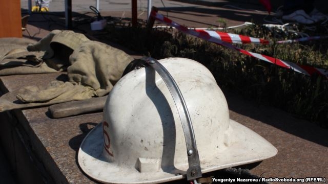 В Запорожье протестуют спасатели – требуют реформ