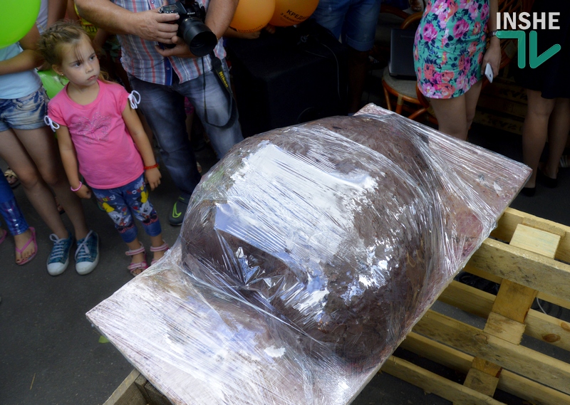 В Николаеве разрезали самое большое в Украине шоколадное сердце 10