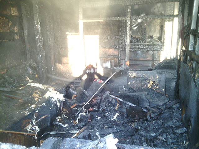 Два пожара на Николаевщине: горело хозяйственное здание с сеном и дача с бытовой техникой 5