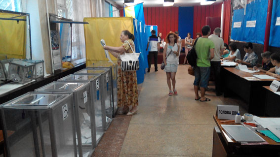 ЦИК: Явка на выборах в Чернигове составила 35,32% 1