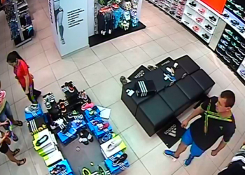 Кроссовки, «ушедшие» из магазина «Adidas» в Николаеве, вернулись