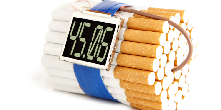 В Кировограде мужчина ограбил банк с помощью пачки сигарет