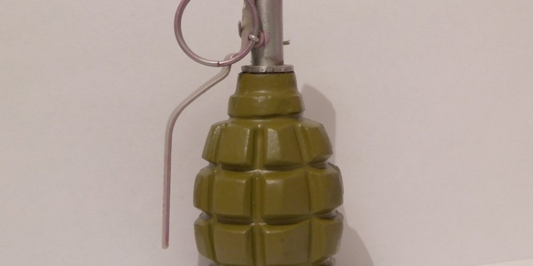 Южноукраинец нашел на берегу Южного Буга корпус гранаты Ф-1 без запала