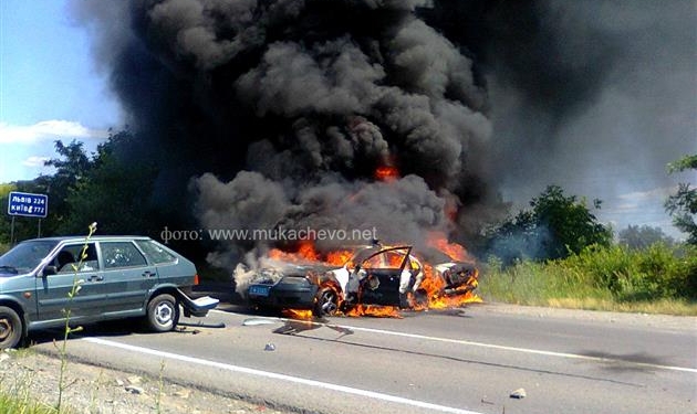 В Мукачево вооруженный конфликт. 9 раненых