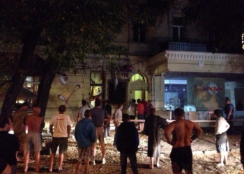 В центре Одессы ночью взорвали кафе