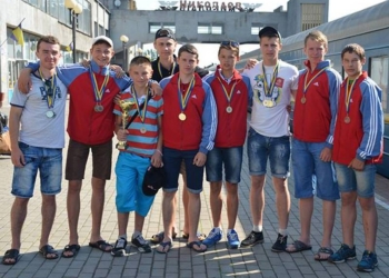 На чемпионате Украины по пожарно-прикладному спорту юные спортсмены завоевали для Николаевской области почетные призовые места