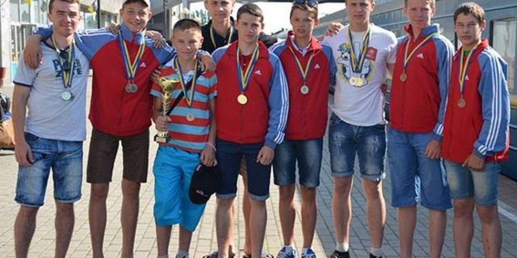 На чемпионате Украины по пожарно-прикладному спорту юные спортсмены завоевали для Николаевской области почетные призовые места