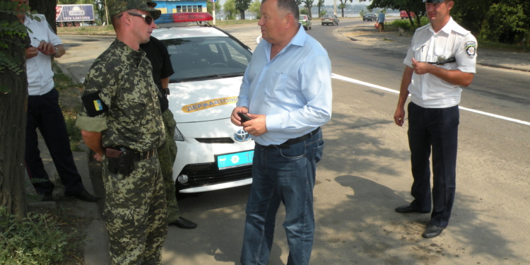 Советник Авакова снова приехал в Николаев – проверять движение грузовиков по городу в жару