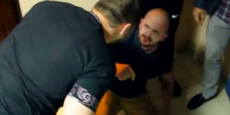 В сети появилось полное видео, как люди Ляшко напали на Дурнева, Крутчака и Барабошко
