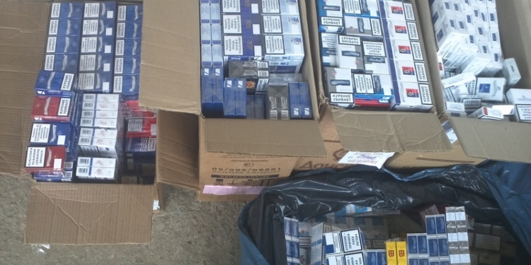 В Николаевской области вывели из незаконного обращения сигарет на сумму около 70 тысяч гривен