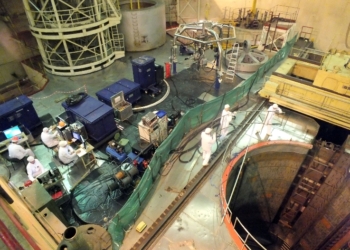 На втором энергоблоке Южно-Украинской АЭС завершен внутренний и наружный контроль корпуса реактора