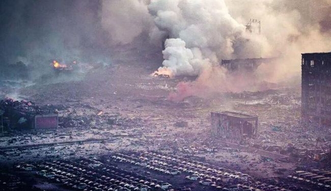 Мощность взрыва в Китае составила 21 тонн в тротиловом эквиваленте