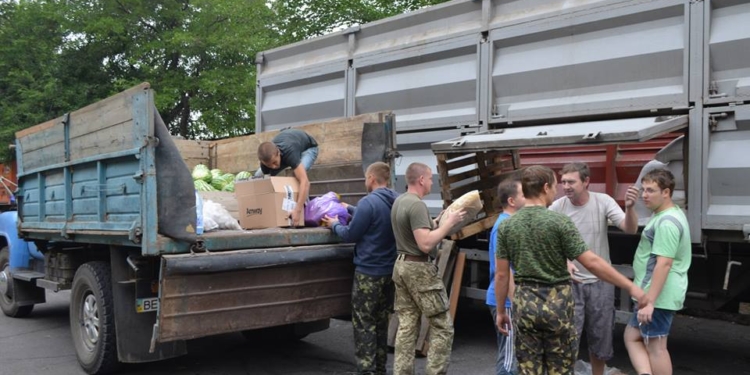 Николаевщина собрала гуманитарную помощь для жителей Донбасса и военнослужащих
