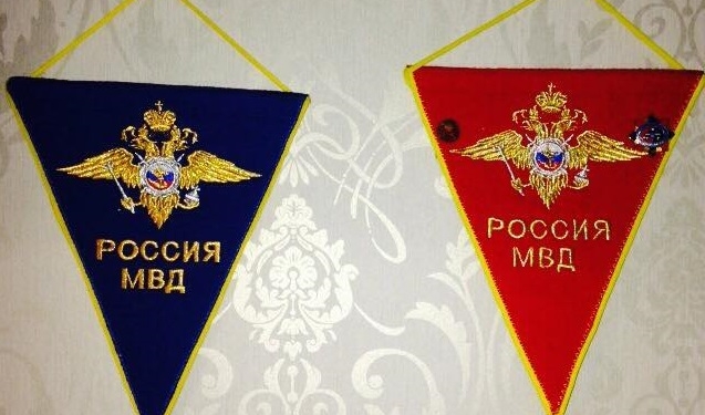 У пойманного на взятке начальника милиции Одессы нашли на работе штандарты МВД России