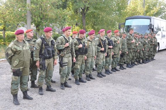 Из Николаева на восток отправился сводный отряд спецназовцев и добровольцев