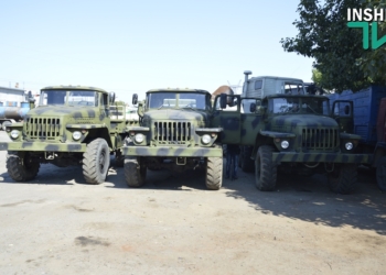 Николаевские волонтеры передали армии три восстановленных «крымских» «Урала»