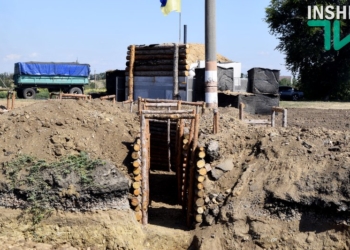 Не крепость, но попадание 120-мм снаряда выдержит: на въезде в Николаев появилось первое фортификационное сооружение