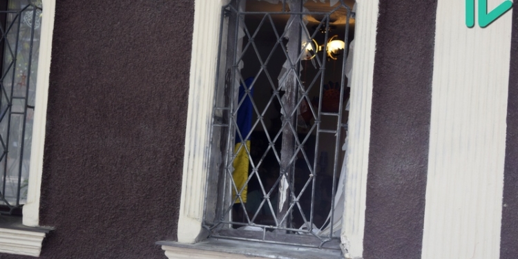 В Николаевском Центре волонтеров предположительно взорвали смесь сурика и серебрина – начальник облУВД