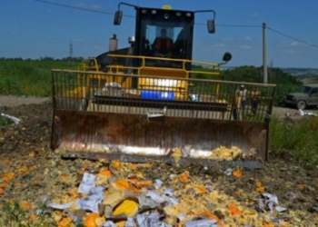 В Крыму тоже взялись за уничтожение запрещенных продуктов