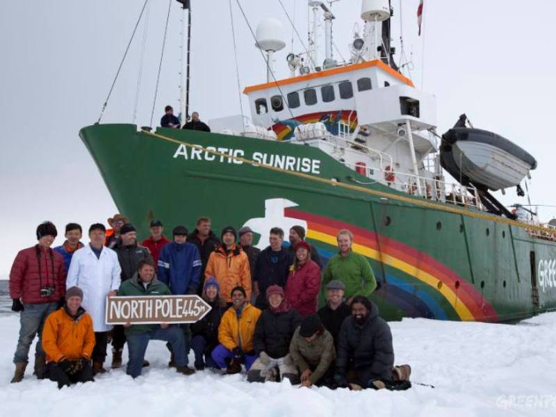 Россия проиграла в Гааге по иску за захват голландского судна "Arctic Sunrise", которое использовала GreenPeace 1