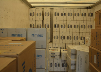 На Херсонском шоссе в Николаеве – не один склад с контрафактными сигаретами: правоохранители нашли еще один с сигаретами на почти 1 млн.грн.