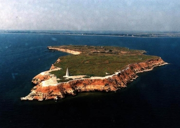 У острова Березань в Николаевской области обнаружили 6 артиллерийских снарядов