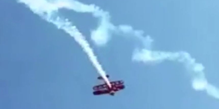 На авиашоу в Австрии упал самолет