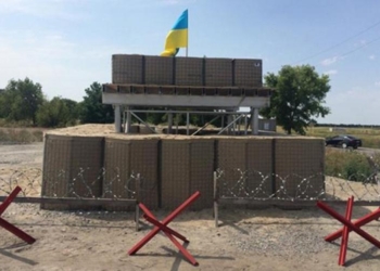 В Днепропетровской области два блокпоста оборудовали по технологии НАТО