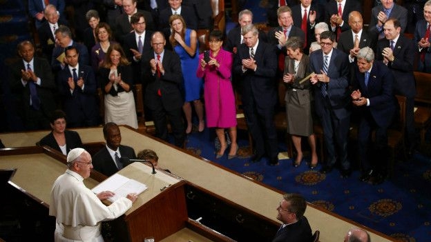 Папа в Конгрессе США очертил тонкую грань между свободой личности и свободой общества