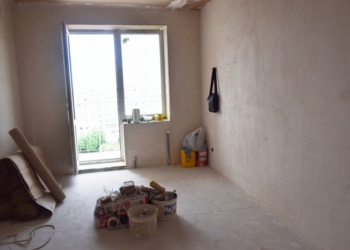 В квартире вдовы убитого россиянами в Крыму майора Карачевского идет ремонт