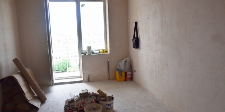 В квартире вдовы убитого россиянами в Крыму майора Карачевского идет ремонт