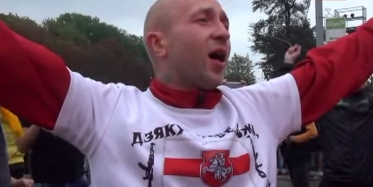 Во Львове украинские и белорусские болельщики вместе спели “Путин – @уйло”