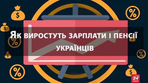 Как вырастут зарплаты и пенсии украинцев