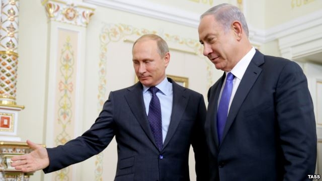 Ой! Премьер Израиля Нетаньяху встретился с президентом России Путиным. Путин напомнил, что в Израиле много русских